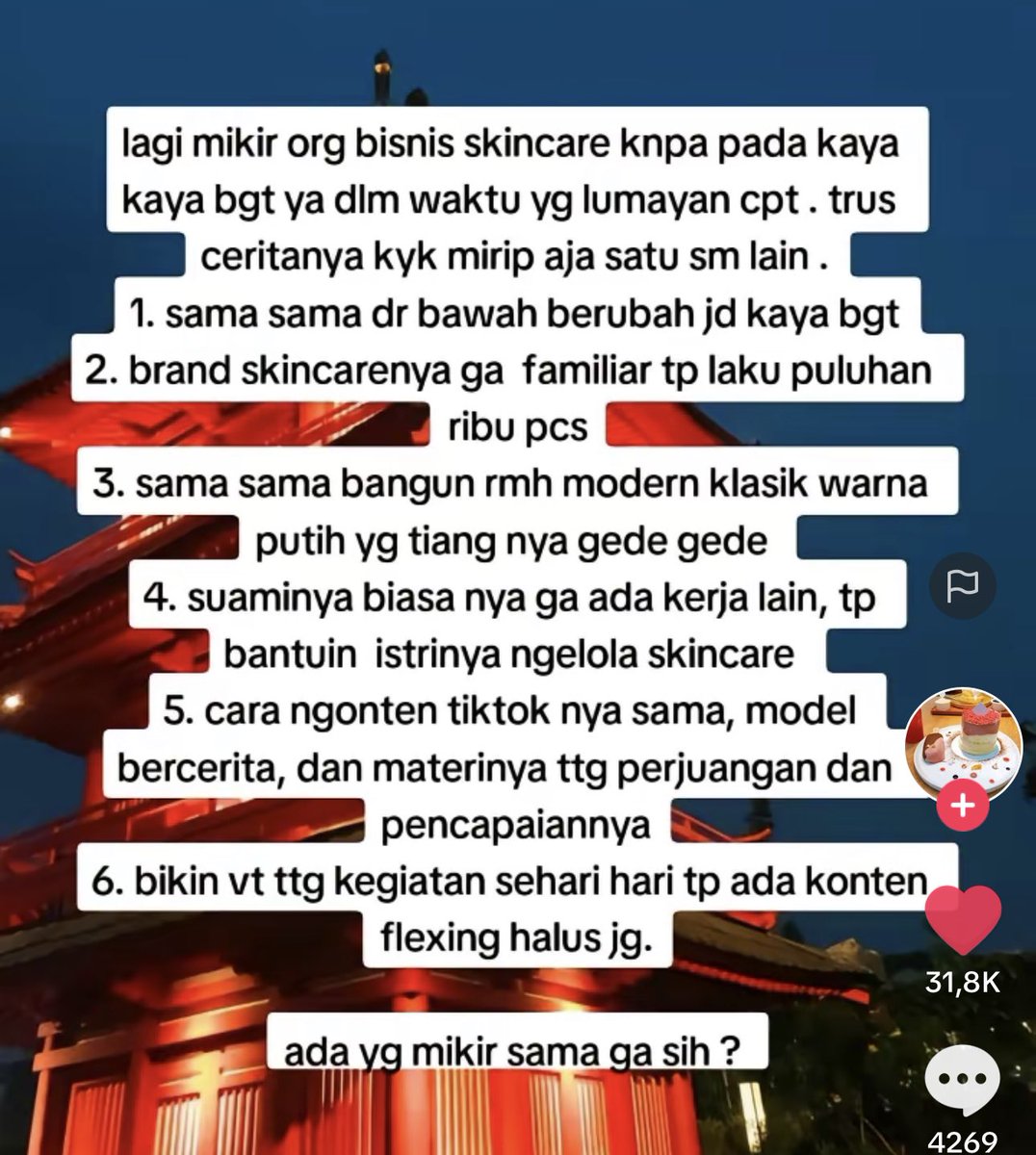 Dis! Besok jualan skincare juga ah mana tau rejekinya sama 😭