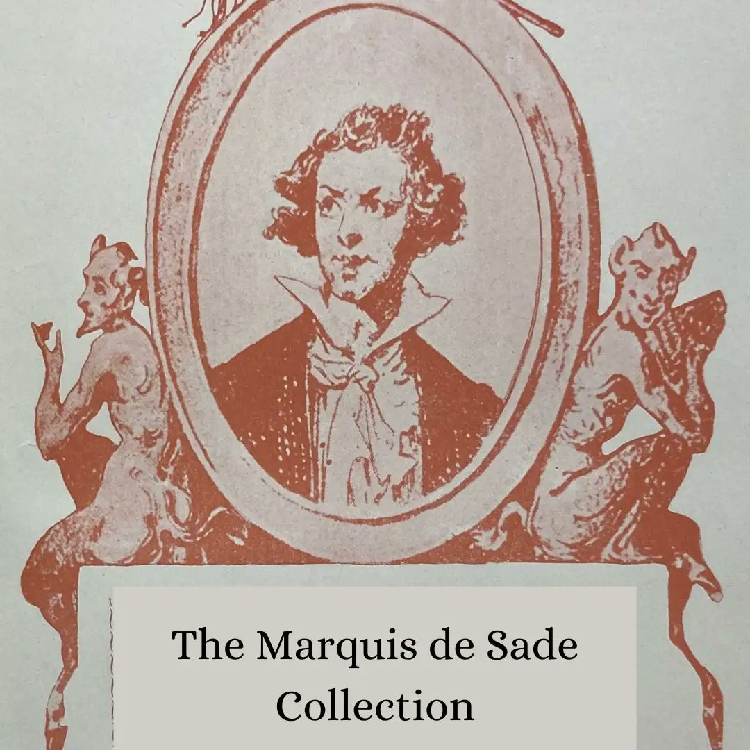 New Catalogue: Marquis de Sade.

34 Items by, about, and influenced by the Marquis de Sade.

secondstorybooks.com/searchResults.…