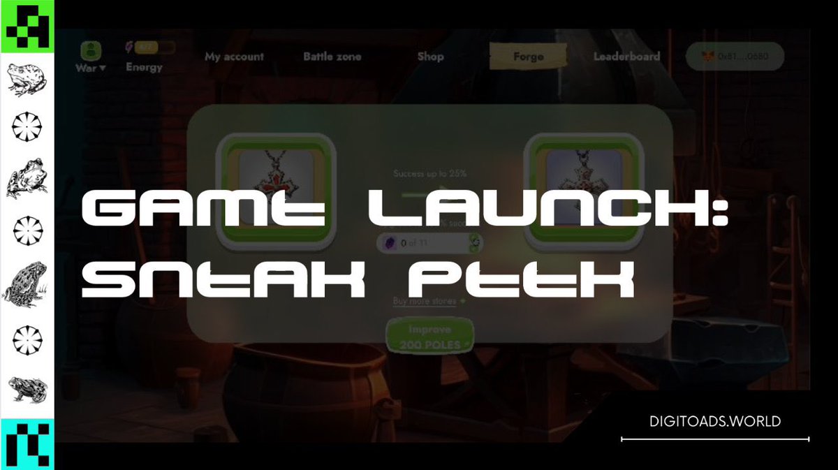 DigitoadworldOT's tweet image. #DigiToads game peep🐸