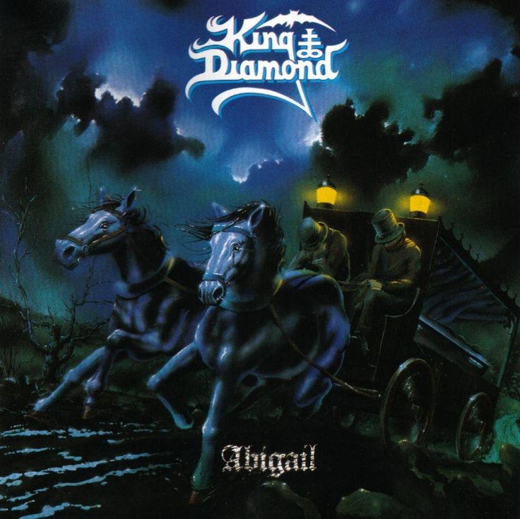 aquelarremetal1's tweet photo. Name an album with predominantly blue cover:

King Diamond - Abigail https://t.co/l3US0dTosE
