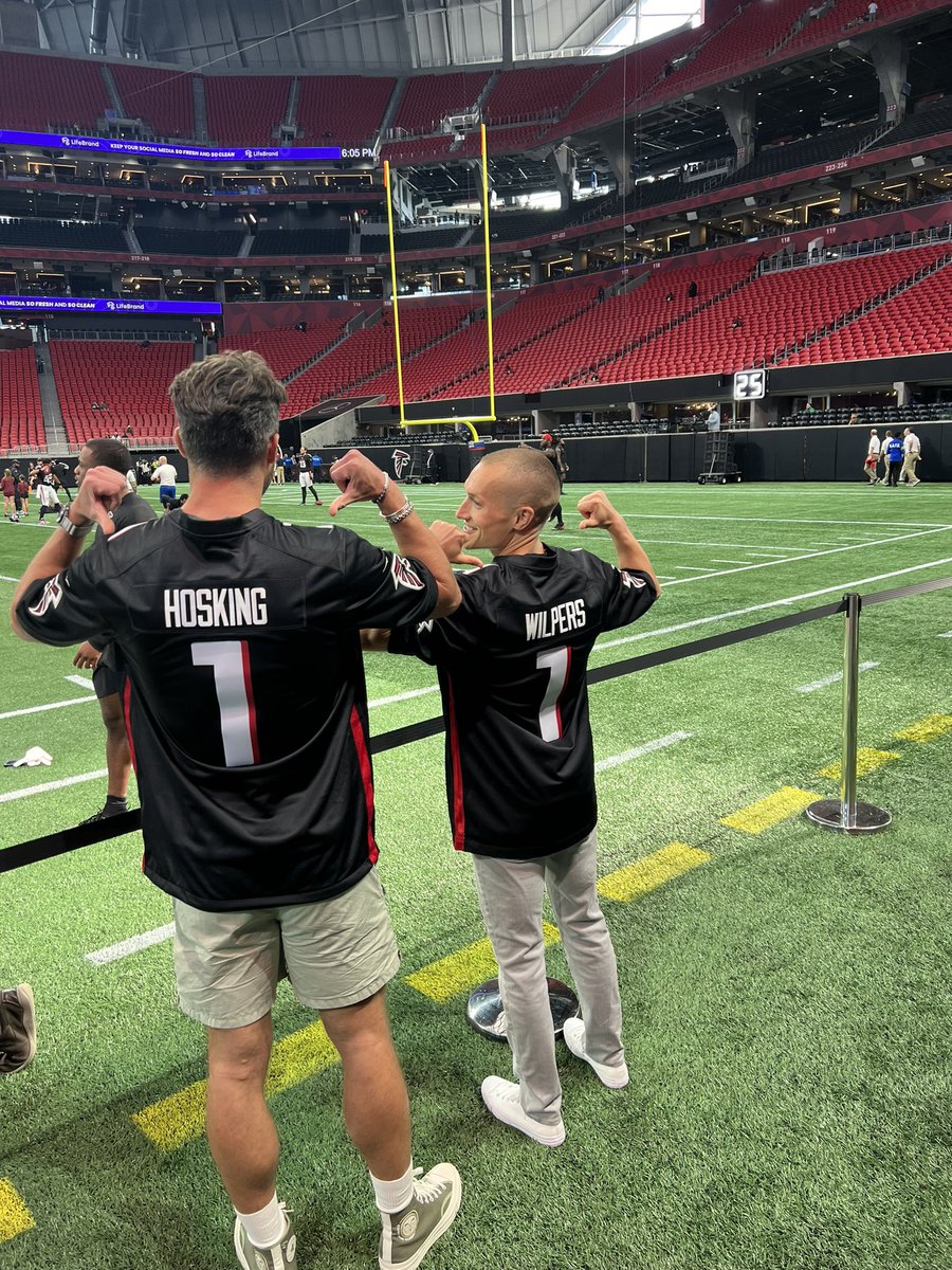 Shoutout to the @AtlantaFalcons ! Thank you for all the ❤️and support 🙏🙌