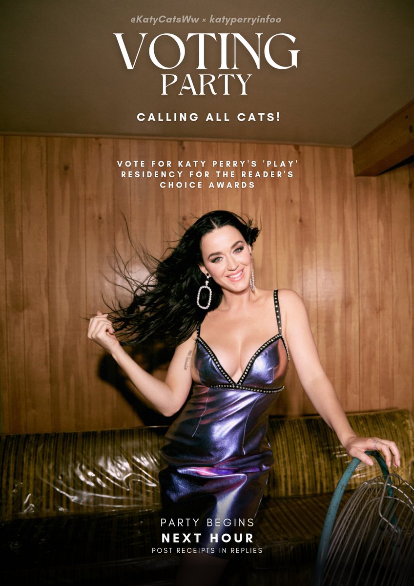 Calling all Katycats !!!

FIVE days left for voting to close. Tag your five mutuals in the replies and ask them to vote! 🍄

🔗:10best.com/awards/travel/…