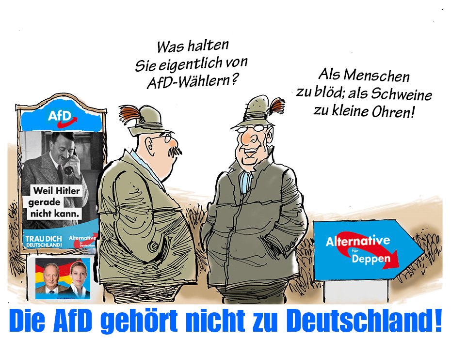 JorgKoester's tweet photo. @AfD_FraktionNRW Ihr habt nicht alle Latten am braunen Zaun.
Die Eltern "armer" Kinder bekommen ALG 1 und 2 oder verdienen wenig.
Was kommt bei denen mit Steuentlastungen an?
Davon profitieren Gutverdiener mit 40% Steuersatz.
#AfD war sogar gegen Erhöhung Mindestlohn!
#ekelhAfD #AafD #ArschfD https://t.co/BqqN4ERLos
