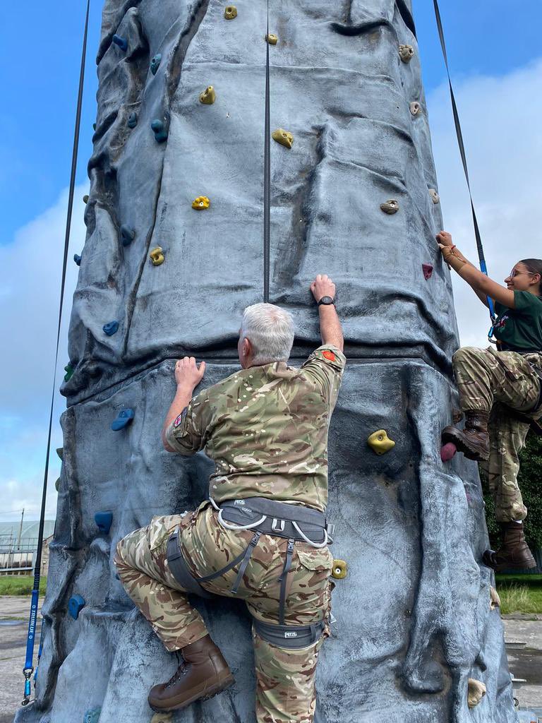 HonColCityNEACF's tweet photo. A great visit to CoLNE ACF on camp in Castlemartin.  Lots of great activities organised.  Real pride and passion in the cadets.  Well done everyone. https://t.co/DCb2QjraFT