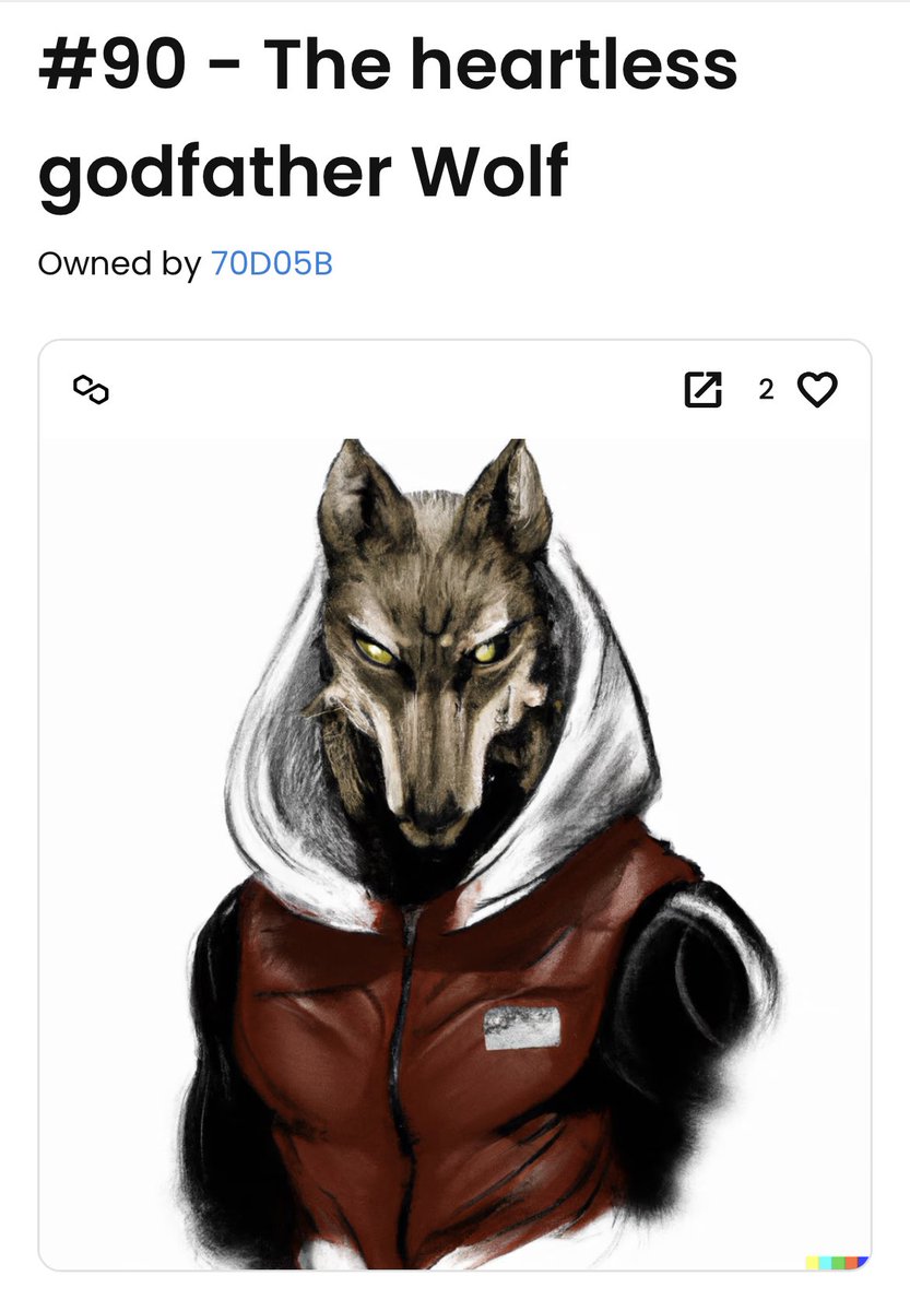 Wolf_Epic_Club's tweet photo. He is heartless but he won the giveaway of a wonderful Genesis @moow2earn heart tracker 😜
A huge congratz to you Mich 🥳 https://t.co/1DaGUM9GVr