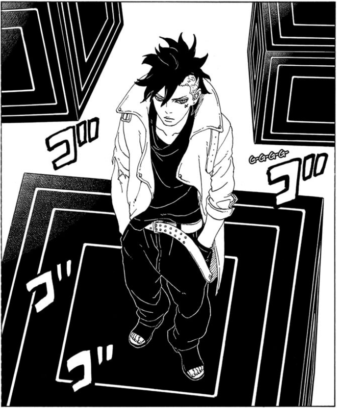 Le design de Kawaki par contre il a troop changé je préfère un peu le premier (même si il a un flow titanesque dans le nouveau) #TWOBLUEVORTEX