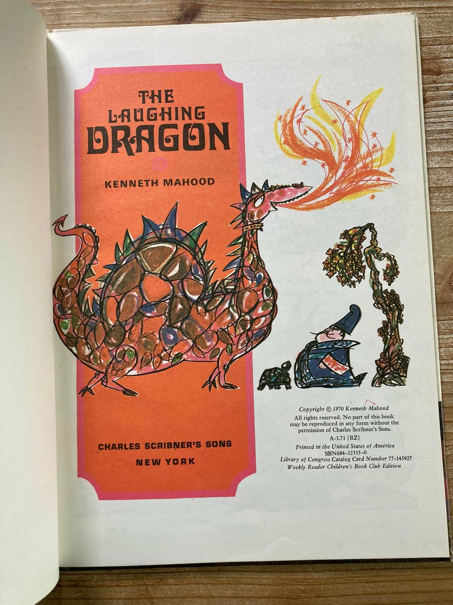 LittleShopBC's tweet photo. The Laughing Dragon * Kenneth Mahood * Weekly Reader * 1970 * Vintage Kids Book
https://t.co/REANV5EXJK
#bookoftheday #TheLaughingDragon #KennethMahood #VintageKidsBook #kidlit https://t.co/CeguqMmTAm
