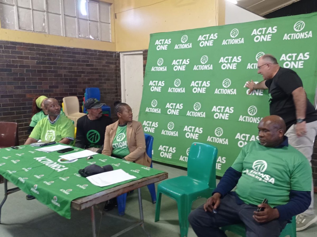 AtholT's tweet photo. ActionSA launched its third branch in Makhanda/Grahamstown on Saturday in ward two. This neglected and broken city needs political and leadership change desperately and our reception has been great ⁦@HermanMashaba⁩ https://t.co/83oxFLf0BI