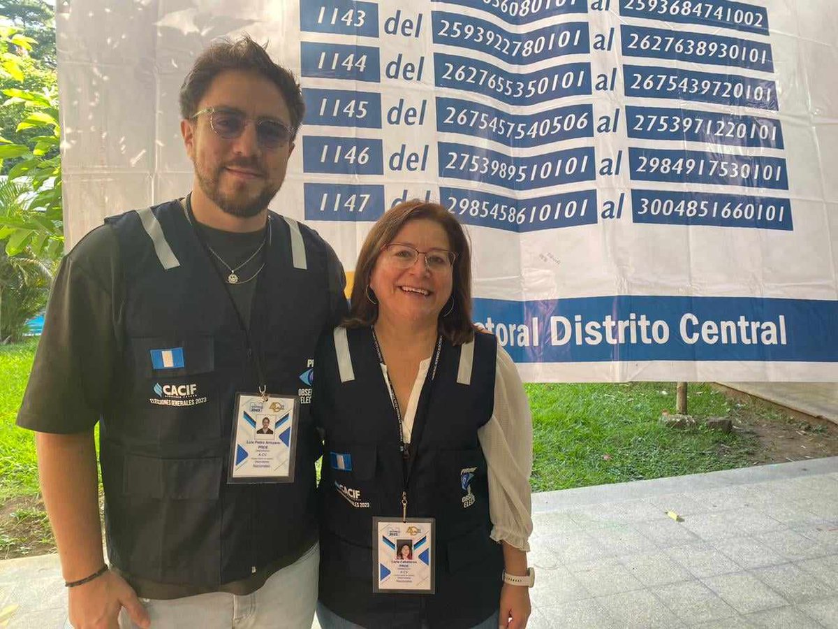 CACIFGuatemala's tweet photo. #PROE2023
Observadores electorales del #PROE se encuentran en distintos centros de votación de todo el país para dar fe del proceso democrático de este 20 de agosto. https://t.co/JumRylOs57