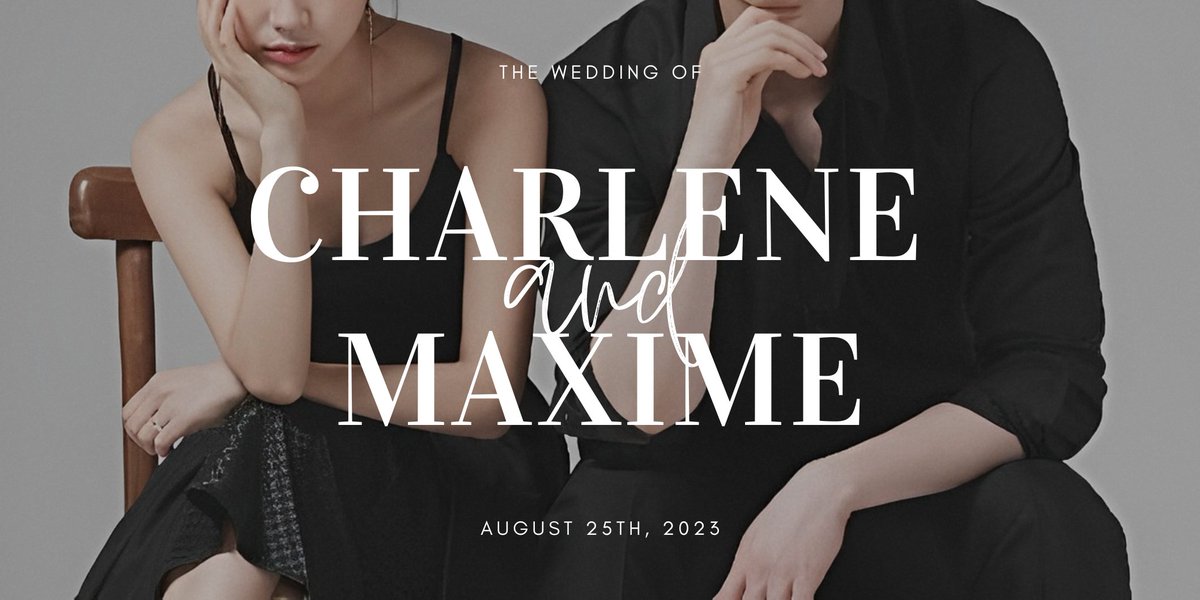 ᅠᅠ
Embrace the essence of amour as we extend to you a heartfelt invitation to partake in the culmination of our journey—a day where two souls intertwine in eternal unity. With joyous hearts, we summon you to be a witness to the celebration of our love's crescendo. 
ᅠᅠᅠᅠ