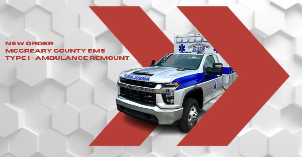 McCreary County Ambulance Service has ordered their new Ambulance Remount! We can't wait to get this unit over to them!
Thank you, Director Jimmy Barnett for the trust in ETA to complete this project for you!
#kyems #EMS #ambulanceremount