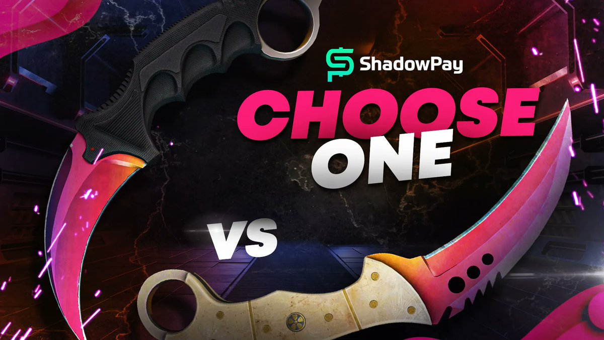 Karambit Fade or Talon Fade? 🤔 Let us know which knife do you like best in the comments below! ⬇️ #csgo #csgoskins #shadowpay #shadowpaycom #csgotrades #counterstrike #csgoskin #csgoknife #csgogiveaway #csgogiveaways #gaming #esports #source2 #csgo2