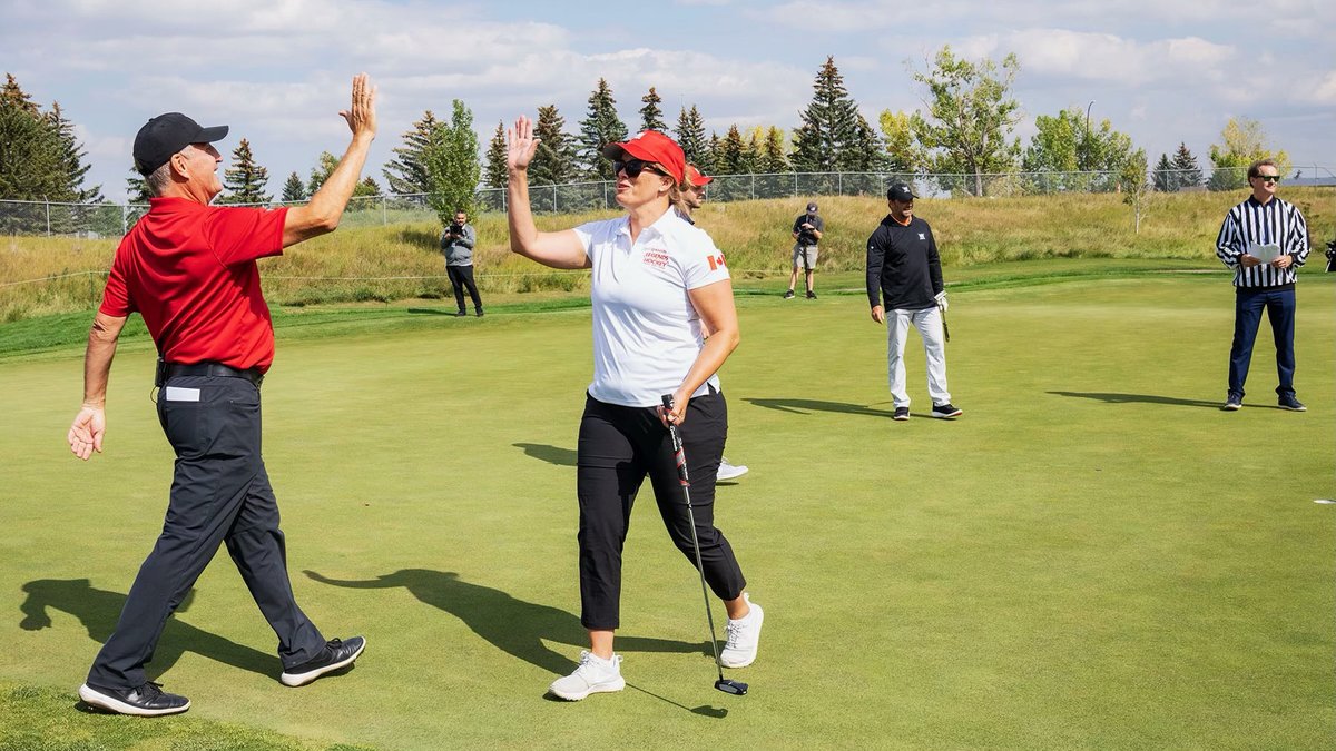 MacKenzie Weegar and Mike Vernon teamed up for the Shaw Charity Classic and helped two incredible organizations!

<a href="/weega52/">mack weegar</a> directed $10,000 to Parachutes For Pets (<a href="/ParachutesP/">Parachutes For Pets</a>) while the duo's play sent $20,000 to The Centre for Suicide Prevention (<a href="/cspyyc/">Centre for Suicide Prevention</a>)!