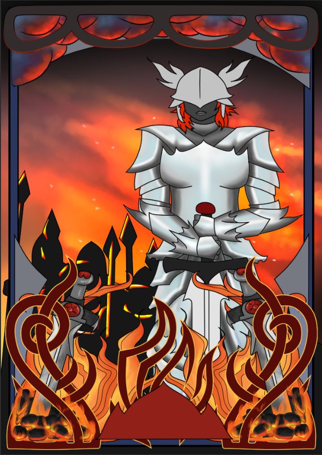 I am once again "almost finished" with Magran, so lets see how far we can get her today :3

#goinglive with Art
