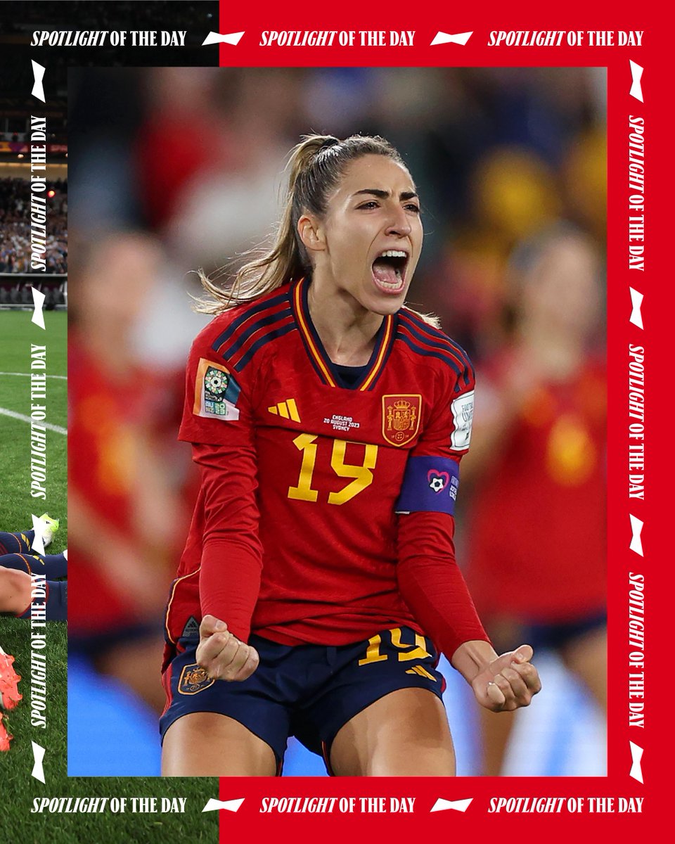 Olga Carmona, the hero of La Roja! 🇪🇸🏆

The second-youngest captain in #FIFAWWC final history has done it again. From her late heroics against Sweden to netting the only goal of the final. 🔥

First-ever #FIFAWWC title secured for Spain. #SpotlightOfTheDay earned.

@Budweiser