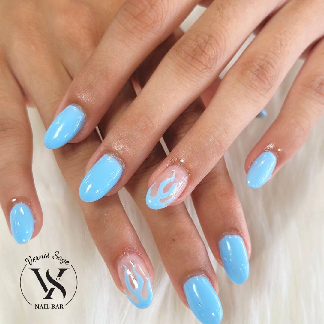 🌺  Be the happiest girls always have the prettiest nails. #nails #gelpolish #nailsofinstagram #gelcolor #nailslove #naildesign #nailart #instanails #coffinnails #greennails #summernaildesign #bluenails #nailsmagazine #nailinspiration #nailsart #theglitternail  #nailsalonnearme