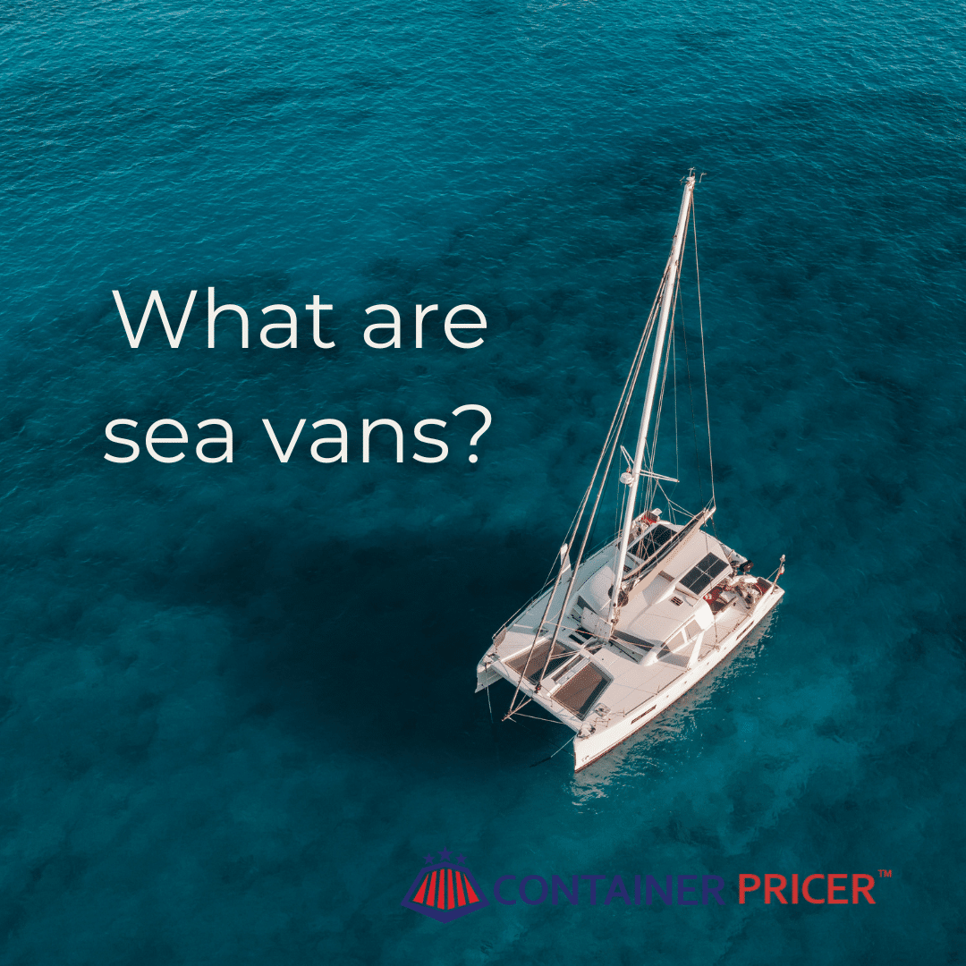 What are Sea Vans?. Learn more at containerpricer.com/sea-vans/ #shippingcontainers #shippingcontainer #containers