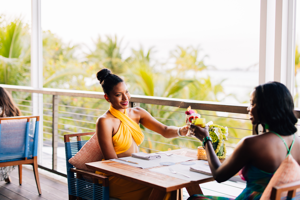 Here’s to making mealtime all the more refreshing. Savor beach views while enjoying sensational sips and enticing eats at Marcus at Baha Mar.