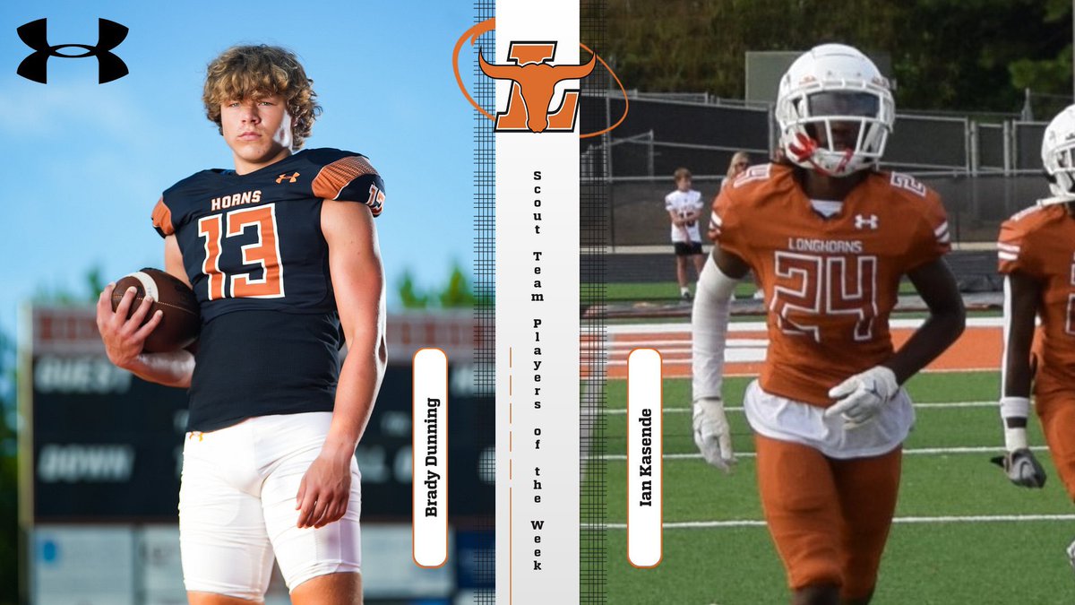 Scout Team players of the Week 
Offense: Brady Dunning
Defense: Ian Kasende