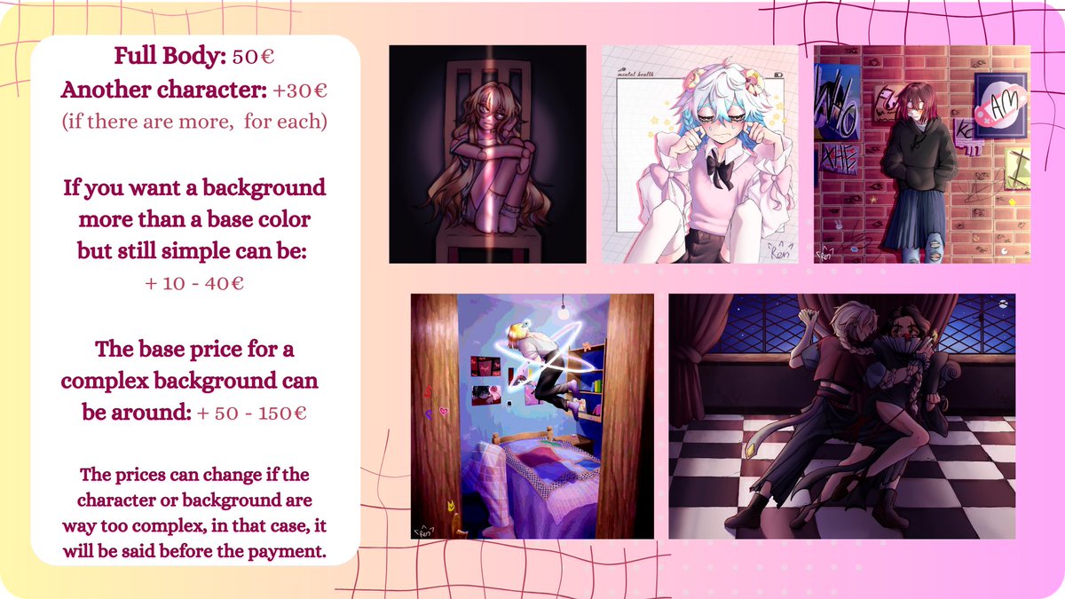 vvvren_'s tweet photo. OPEN COMISSIONS!!!
Payment will be made through Paypal, in Euros!! 
Terms of Service are in the last page, check them out before asking for a comission!! Any doubt my DMs are open!!
If you can share the post...appreciated...<3
I need... Money...

#comissionsopen  #opencomission https://t.co/GO9AvidVaz
