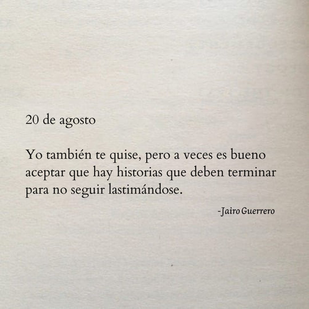 20 de agosto. ✍🏼