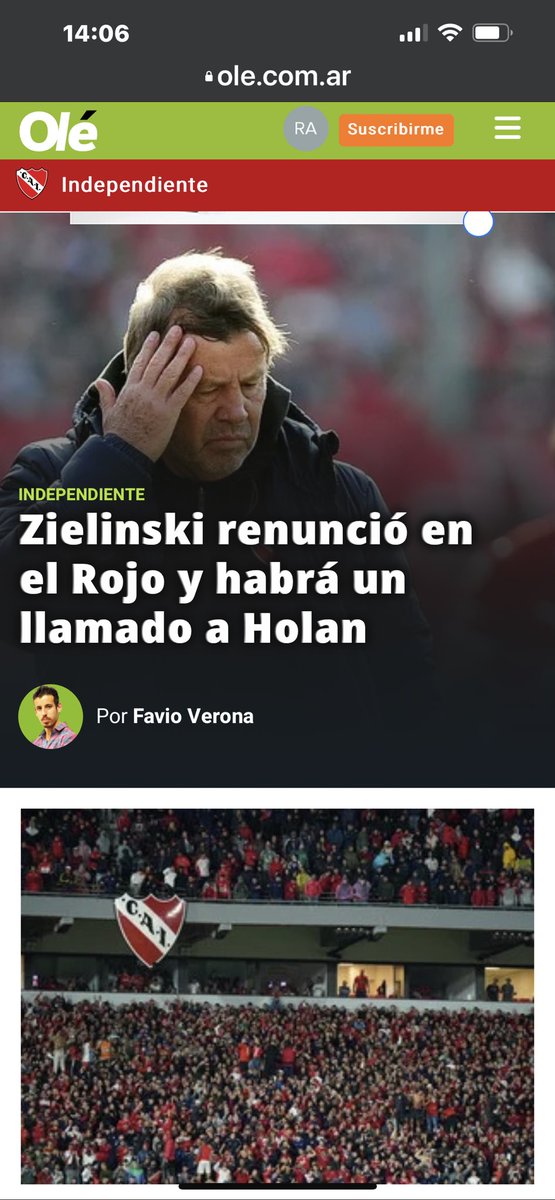 Me imagino que el llamado a Holán es para que explique las compras que hizo no? Y que devuelva la que se llevó. Su ideología política es para Racing.