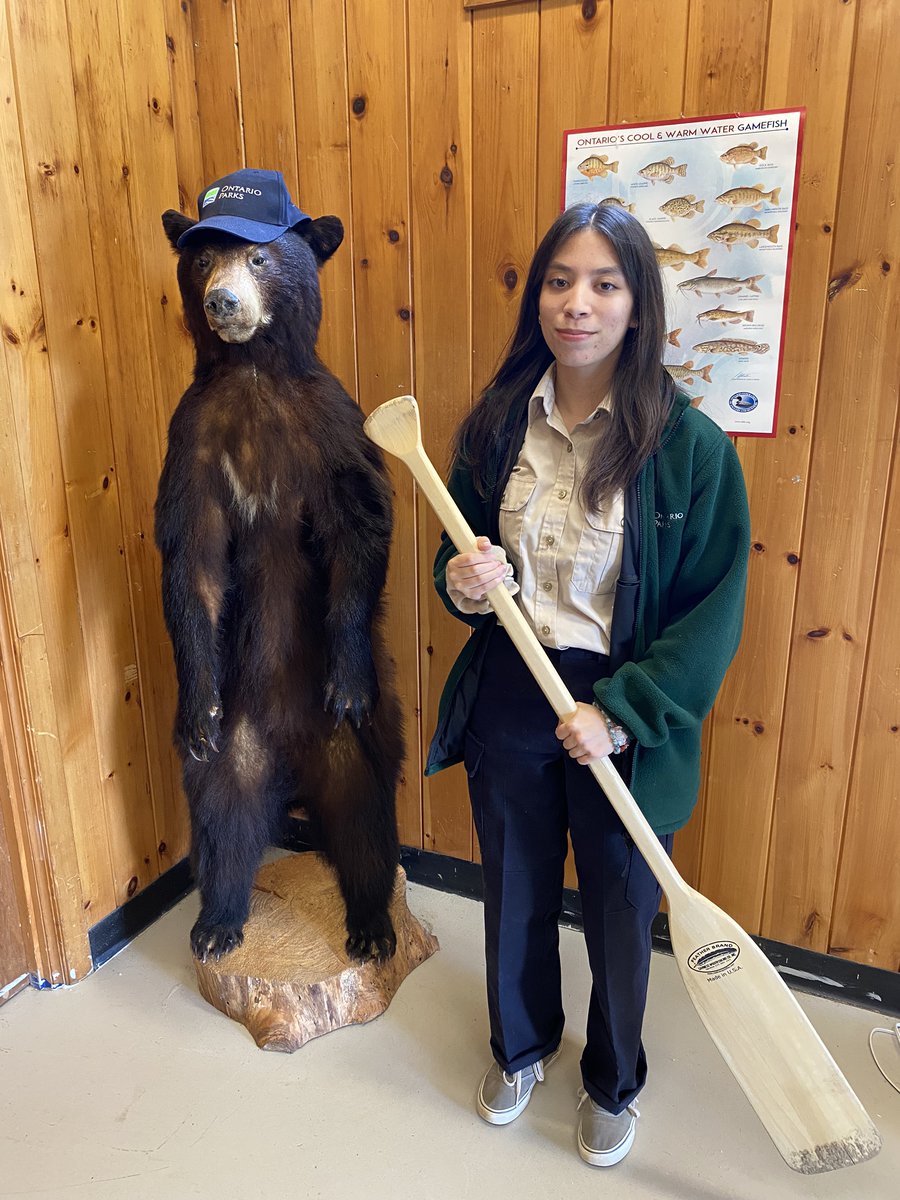 Happy #StaffSunday!! ⭐️
This weekend we’re featuring Helen. This is Helen’s second year here at the park. She is one of our boat rental attendants. 

We asked her what activities she suggests our visitors check out. She said kayaking and hiking the Rainbow Run Trail!