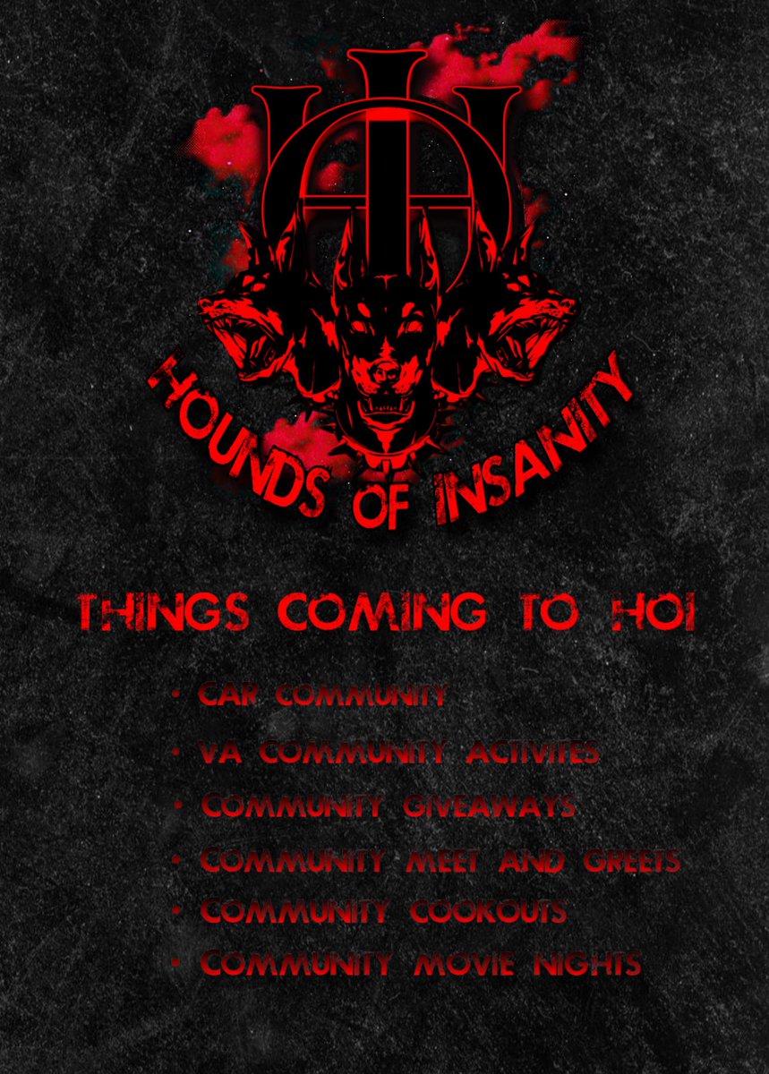 HOUNDSINSANITY's tweet photo. Y’all ready!!?? #gamingcommunity #vacommunity #HOIFAM https://t.co/FkC8vr3Wai