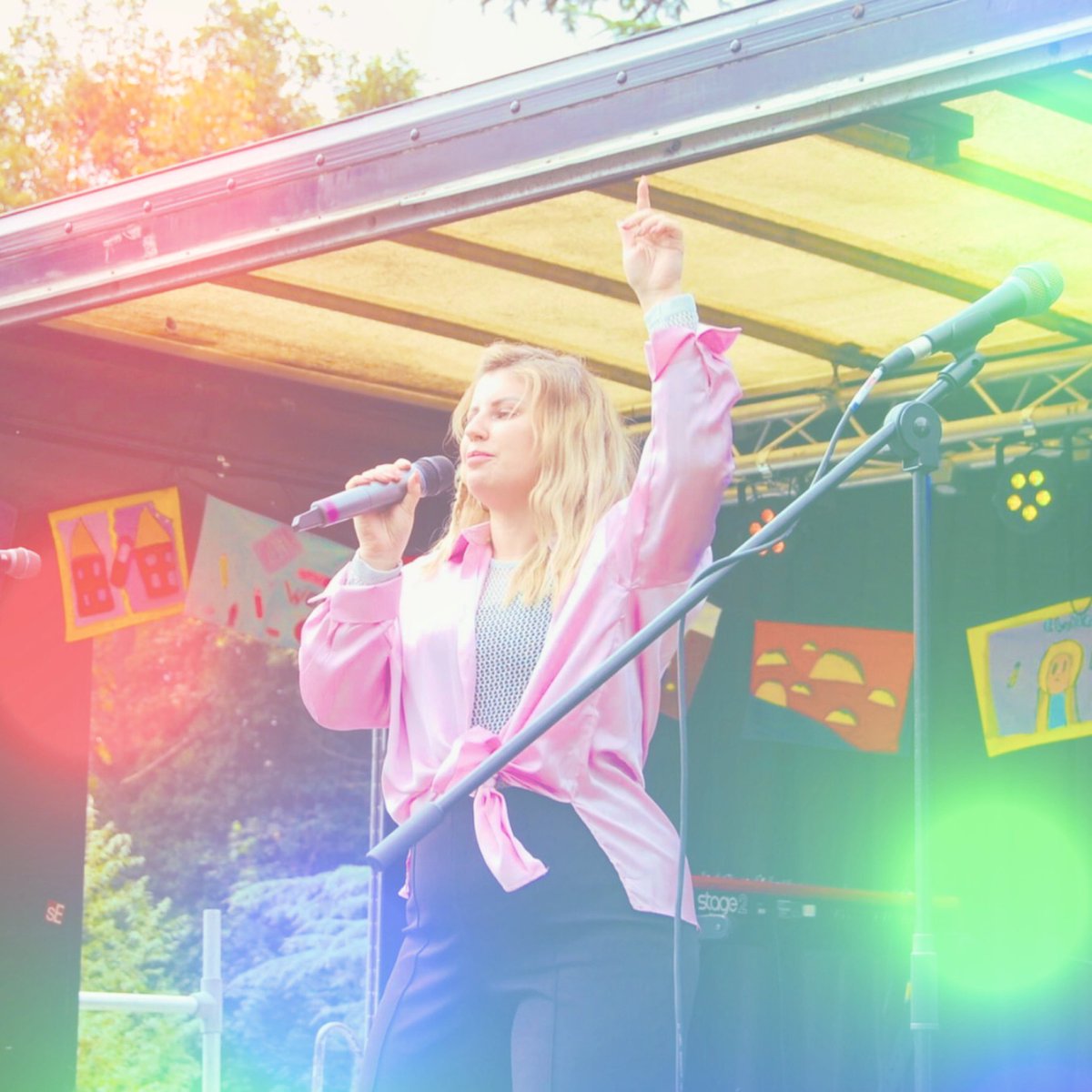 @WarksPride 2023 🌈 

Such a lovely day performing at one of my fav events 💕🎤 

#warwickshirepride #pride2023 #prideperformance #leamingtonspa #bodypositivefashion #femalesingersongwriter #ivyash