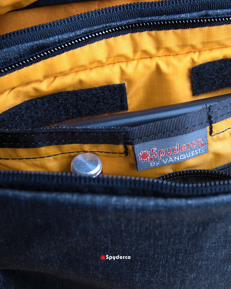 SpydercoKnives's tweet photo. The Spyderco® by Vanquest™ Addax-18 lets you show your Spyderco pride in discreet style. A proud member of Vanquest’s low-profile Urban Series, this 18-liter backpack easily accommodates laptops and tablets up to 15 inches in size. #Spyderco #Vanquest #SpydercoByVanquest https://t.co/gySSiGLPC7