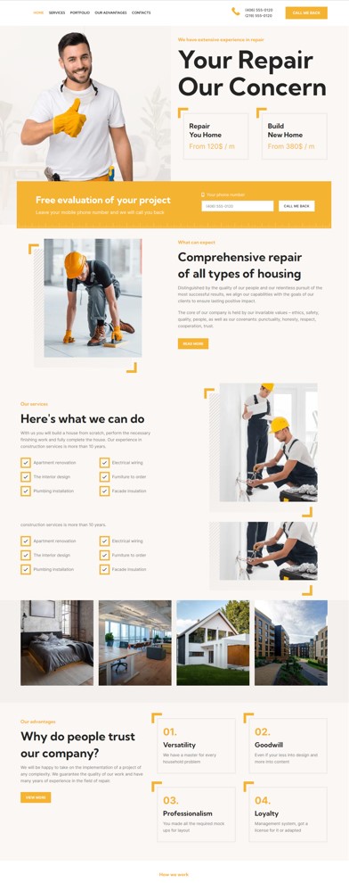Jahiruljishan's tweet image. Landing Page Design
-------
Platform/ CMS: WordPress
Builder: Elementor
Niche: House Repair

View More Portfolio: behance.net/jahiruljishan
My website: jahiruljishan.com
Hire me: fiverr.com/s/yyQ98b

#wordpress #wordpressdeveloper #webdeveloper #elementor #webdesigner