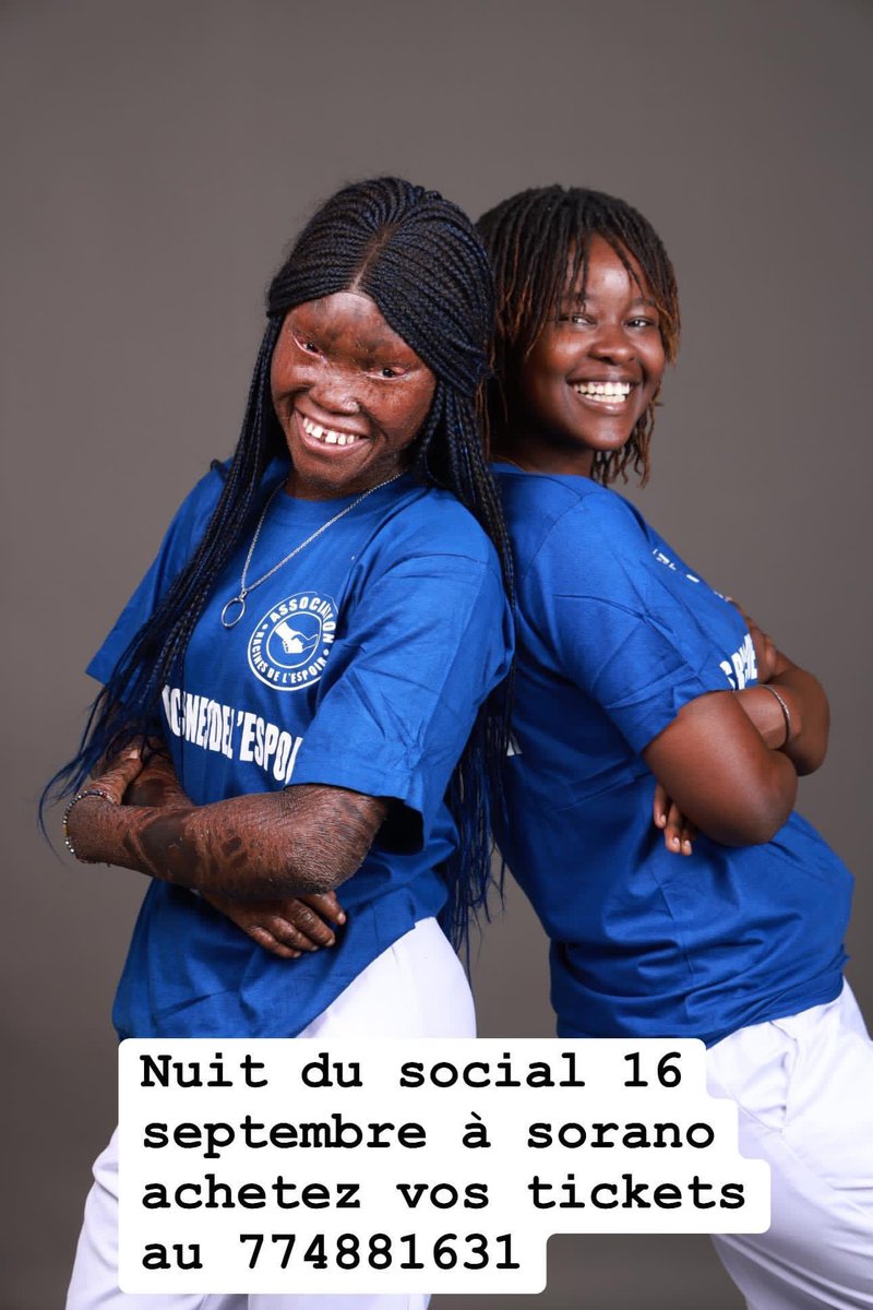 sophiagueye2's tweet photo. Dans un monde plein de désespoir nous avons créé les racines de l’espoir Nous dessinons des sourires sur ces beaux visages . Nous sommes tous égaux devant Dieu 💙. Ma mission dans cette vie ? Donner de l’espoir give hope !

Rendez vous le 16 septembre à sorano 👇🏾 https://t.co/k7EzTkJ8lw