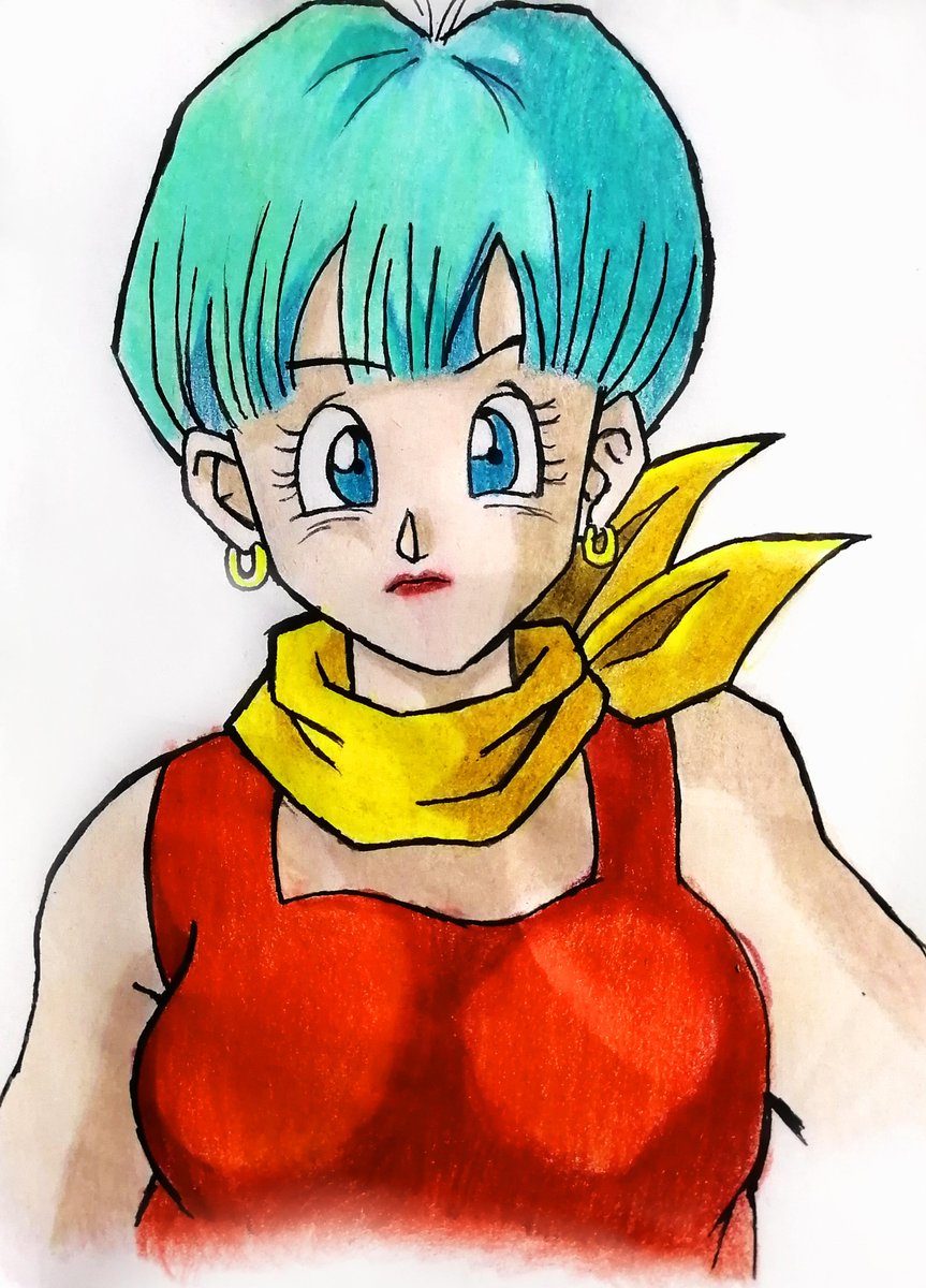 GaddielLike's tweet photo. a veces es bueno dibujar algo simple solo por diversión.
#drawing #BulmaBriefs #DragonBall #fanart https://t.co/EQF0vYG4sE