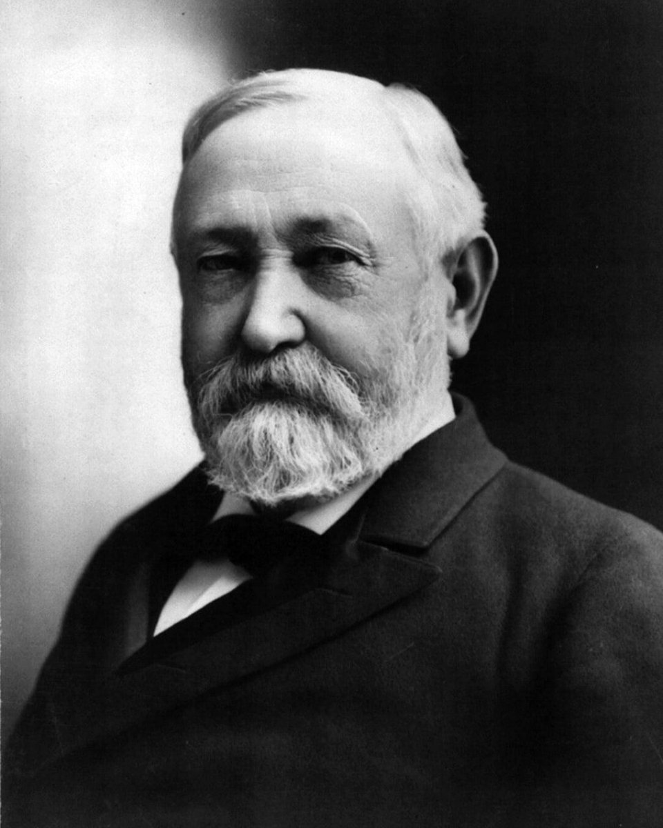 PresBenHarrison's tweet photo. #OTD in 1833, Benjamin Harrison was born in North Bend, Ohio. He was a forward thinker, great orator and lifelong scholar. Happy 190th birthday to our 23rd president! ๐ฅณ https://t.co/Rmz7nJ2zEm