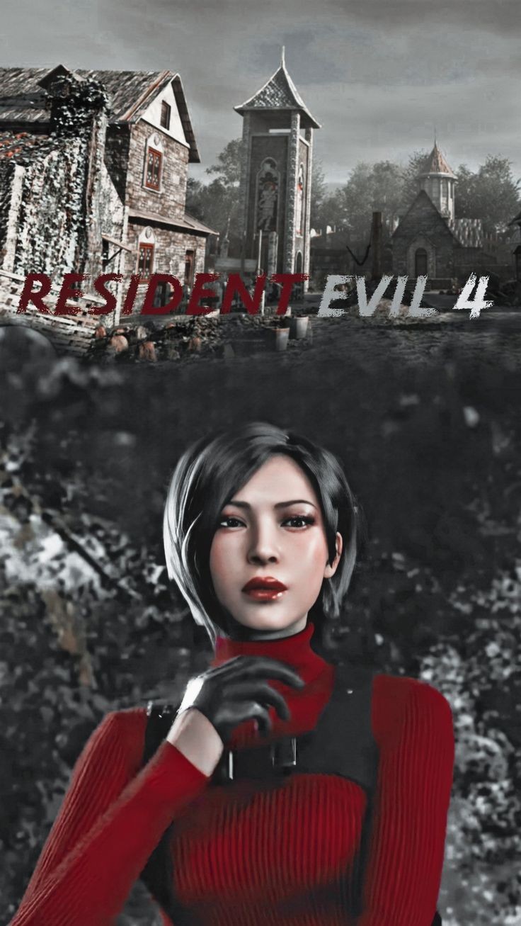 The art of Ada Wong and Ashley Graham from Resident Evil 4 Remake  #residentevilfav #residentevil4 #residentevil4remake