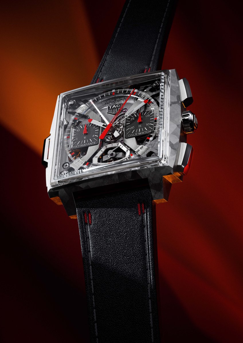 cotedesmontres's tweet photo. #TAGHeuer présente pour la vente aux enchères de charité “#OnlyWatch 2023” sa toute premiere @TAGHeuer #Monaco #SplitSeconds #Chronograph.
Une pièce unique, qui inaugure un tout nouveau mouvement.
https://t.co/FaO1hTdv8c https://t.co/6ULWxI1WoJ