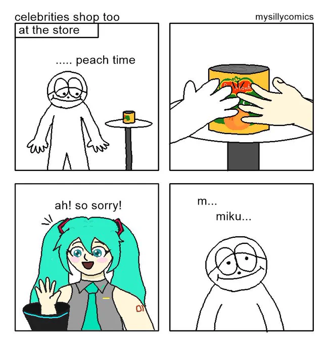 this comic is etched into my brain whenever miku appears in a random context 