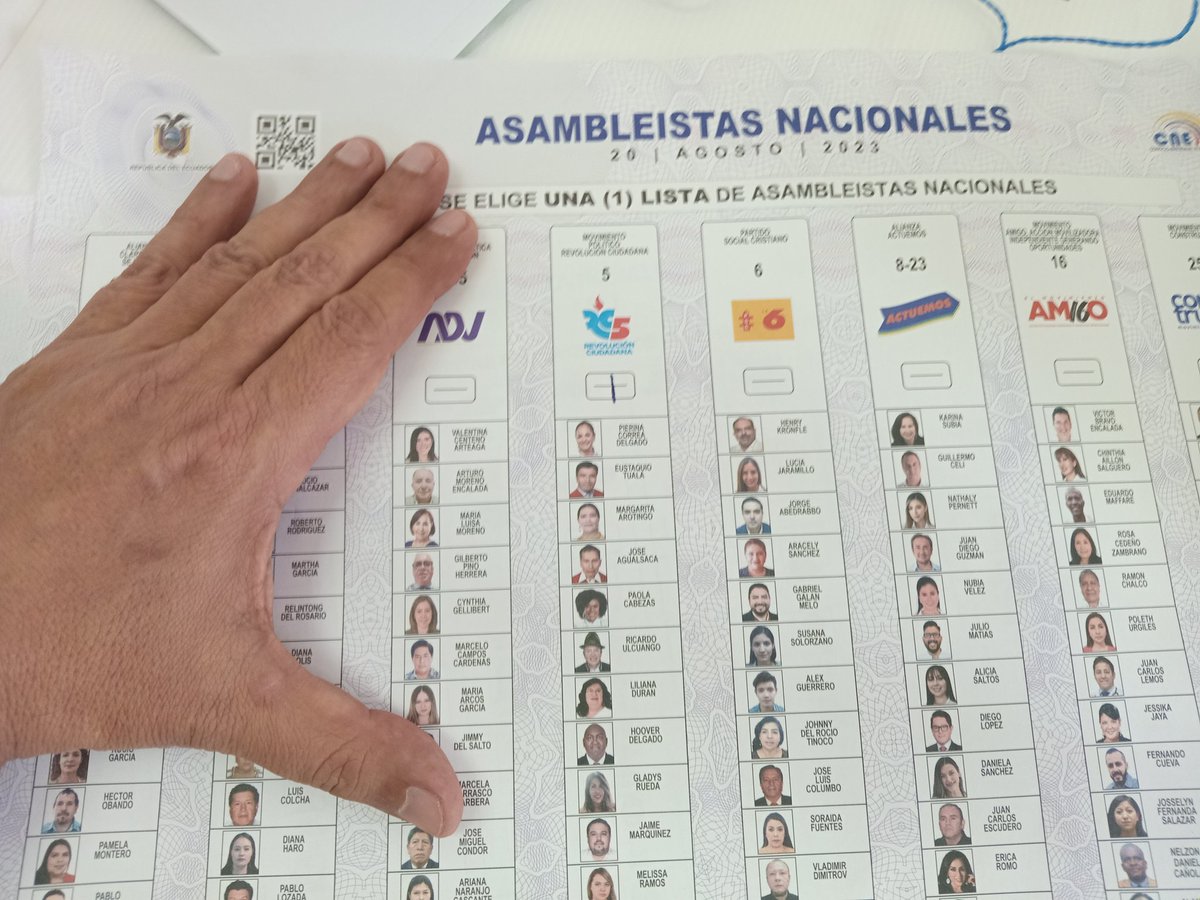 PEDRO PABLO JIJÓN (@pablojijon) on Twitter photo <a href="/LuisaGonzalezEc/">Luisa González</a> Por mi País con seguridad, por niños estudiando, por jóvenes emprendedores, por servicios de salud, por el arte y la cultura, por dignidad para el Agro.
Por mi Patria altiva y soberana.
Por <a href="/LuisaGonzalezEc/">Luisa González</a>
#UnaSolaVuelta
#EleccionesAnticipadas2023Ec
#oriele <a href="/LuisaGonzalezEc/">Luisa González</a> Por mi País con seguridad, por niños estudiando, por jóvenes emprendedores, por servicios de salud, por el arte y la cultura, por dignidad para el Agro.
Por mi Patria altiva y soberana.
Por <a href="/LuisaGonzalezEc/">Luisa González</a>
#UnaSolaVuelta
#EleccionesAnticipadas2023Ec
#oriele