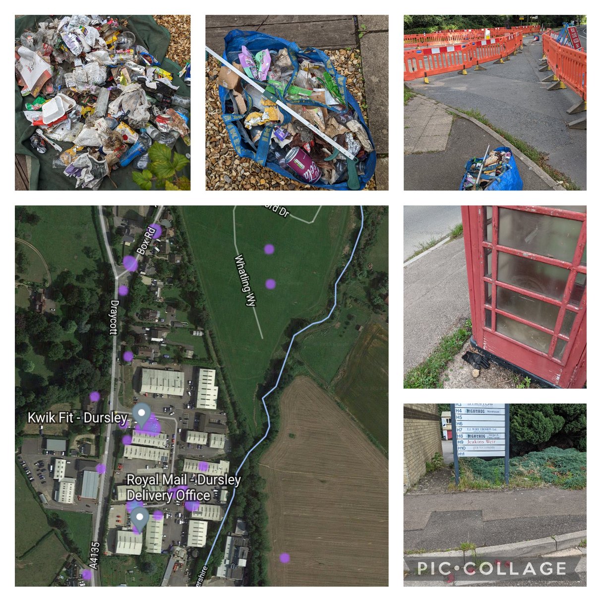 EricTorrington's tweet photo. Another opportunistic 310 #litter items off the A4135 #Drycott #BoxRoad #Cam. #Plastic gloves, wrappers & packaging rule the hedges unless picked out. Saw It - Picked It - Sorted It. Supporting @TruckersUp @CamParish @KeepBritainTidy https://t.co/iUJrKt5ZFh