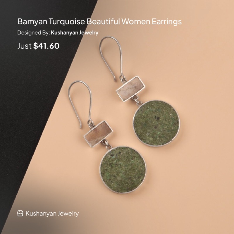 ASEELApp's tweet photo. Born from a passion for Afghan artistry, Kushanian Jewelry, founded by Fatemah Rasouli in 2017, crafts jewelry that captures the nature of tradition. Read more and visit Fatemah's Shop Now: https://t.co/6Q1Zg6REf0

#art #support #Afghanistan #handmade #buygood