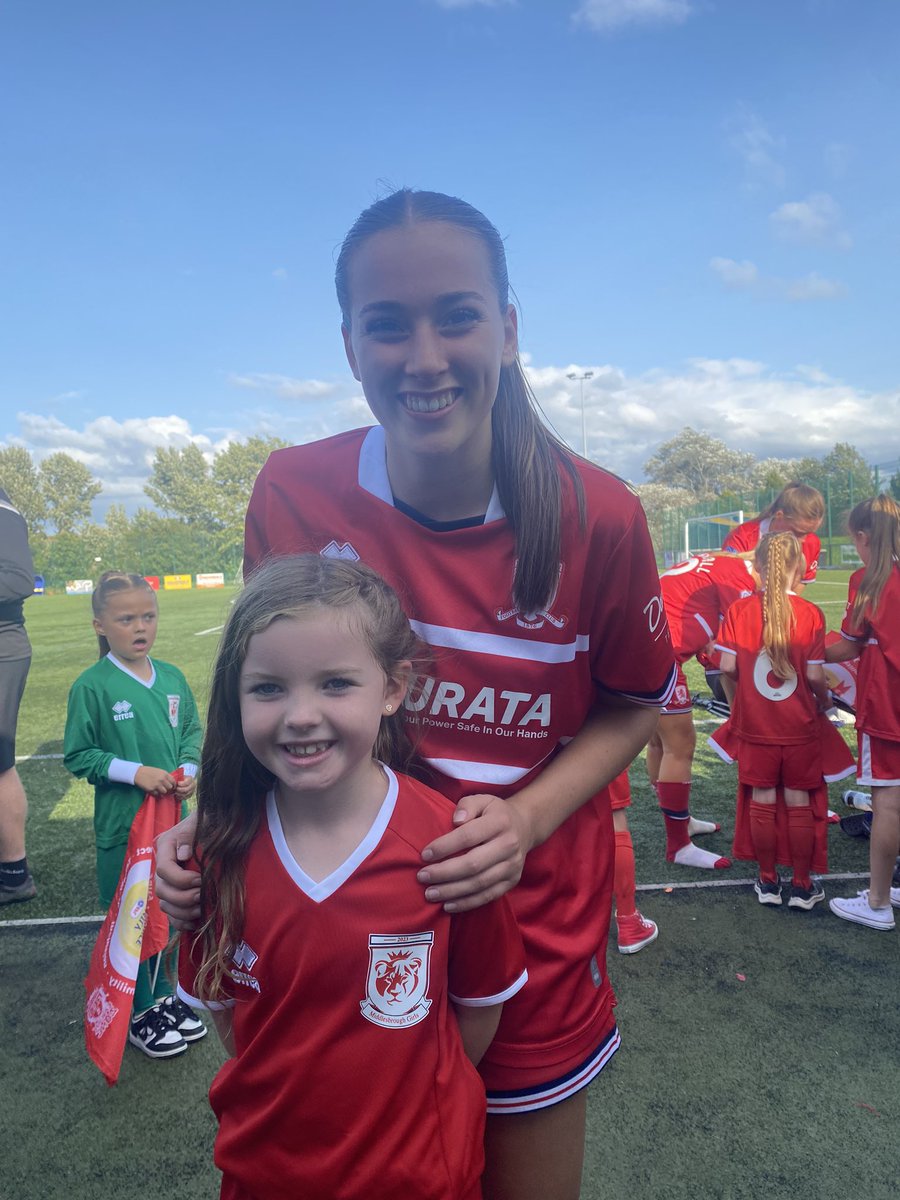 The smile says it all for me as a parent!! 

Huge thanks to <a href="/abbytowers1/">Abby towers</a>, <a href="/marshalle_09/">Eve Marshall</a> &amp; #EllaBaker from <a href="/BoroWomen/">Middlesbrough FC Women</a> to take the time to make little Frankie feel so special and be inspired #UTBW