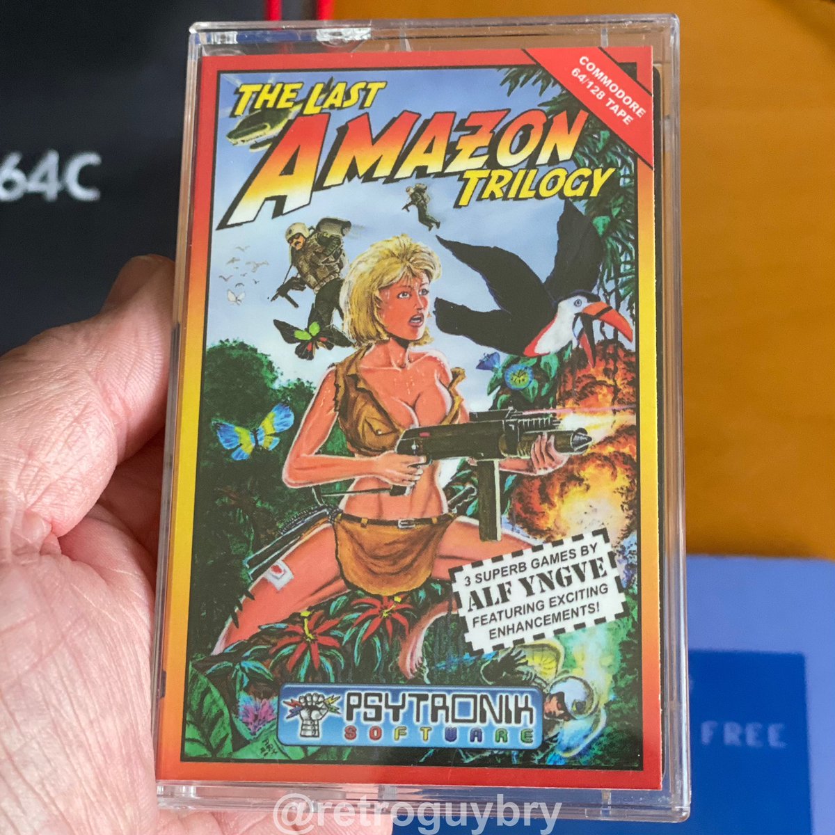 retroguybry's tweet photo. The Last Amazon Trilogy (2008) by Psytronik Software. #Commodore64 #C64 #C64Sunday #Retrogames #ShareYourGames https://t.co/G30CcrTxK3