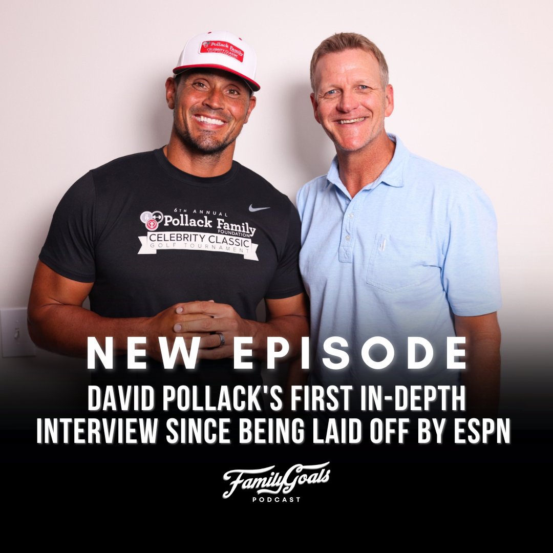 Season 5 is back TOMORROW! Get ready for an incredible interview with <a href="/davidpollack47/">David Pollack</a> about his journey since being laid off by ESPN. #FamilyGoals

@pollackFF <a href="/PastorJ_Howes/">Pastor J</a>