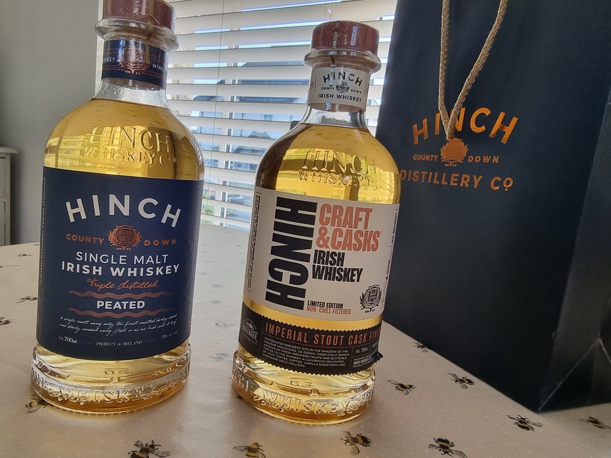Productive day out @hinchdistillery Great tour, maybe Sunday wasn't the best day for it.... #hinchdistillery #irishwhiskey