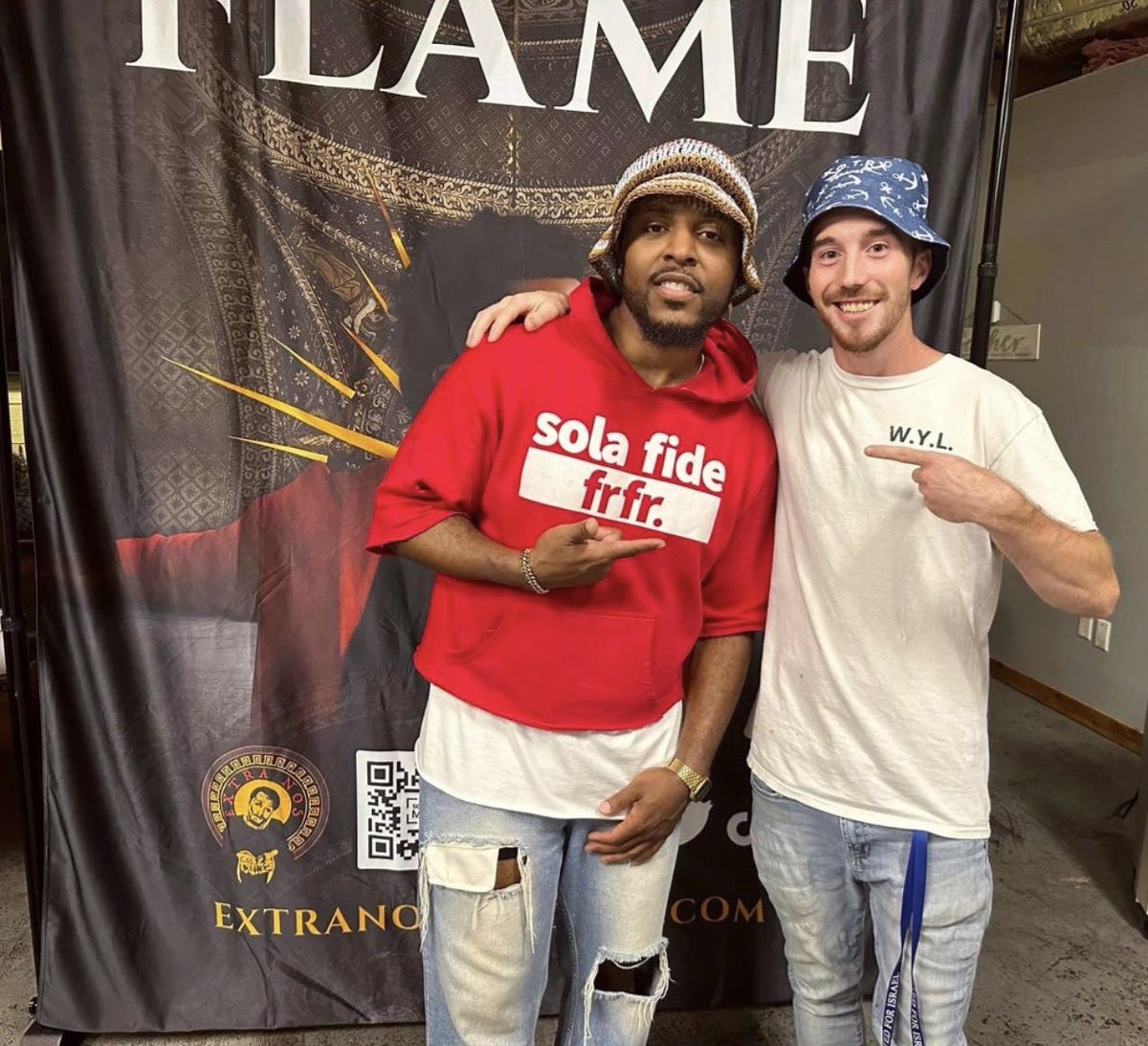 Flame314's tweet photo. Praise Muzik Fest!!! Thanks for havin’ us!!! #djcode & I thoroughly enjoyed rockin’ with y’all!!! Salute to YP Onry, Markele Glover, & Forrest Lancaster 🫡 Good meetin’ y’all! Fr! https://t.co/hO7ay673G4