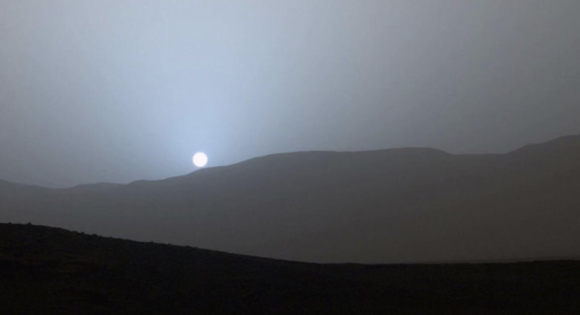 ConFactor's tweet image. We are the first human beings to see a Mars sunset. It’s quite a thought