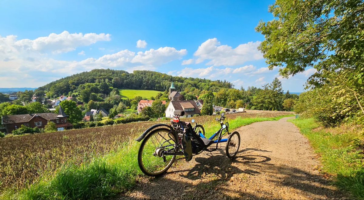 Kleine entspannte Auflockerungsrunde am Nachmittag 😇 #fahrrad #radfahren #liegerad
