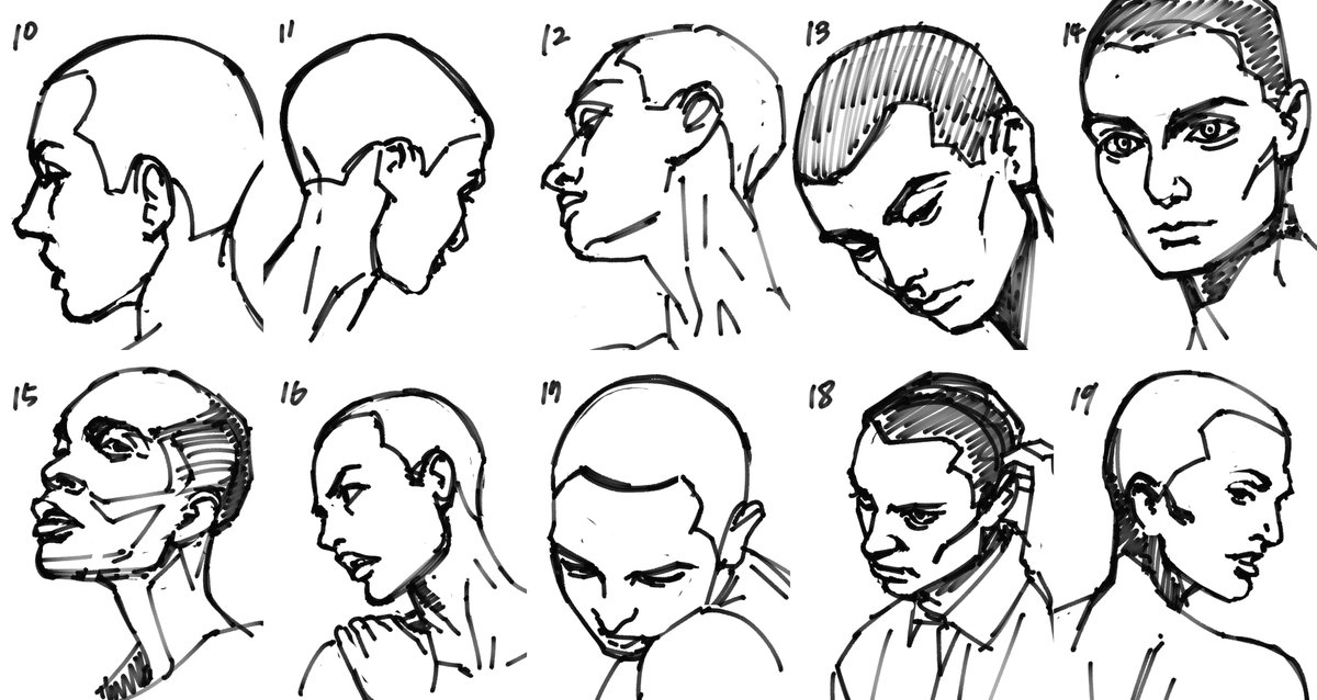 コミケ終わったので絵の練習をしてる
これら写真模写なのだが、模写と記憶+想像で描くを交互に繰り返せば漢字練習的に人の顔の構造を覚えられるか試してる 