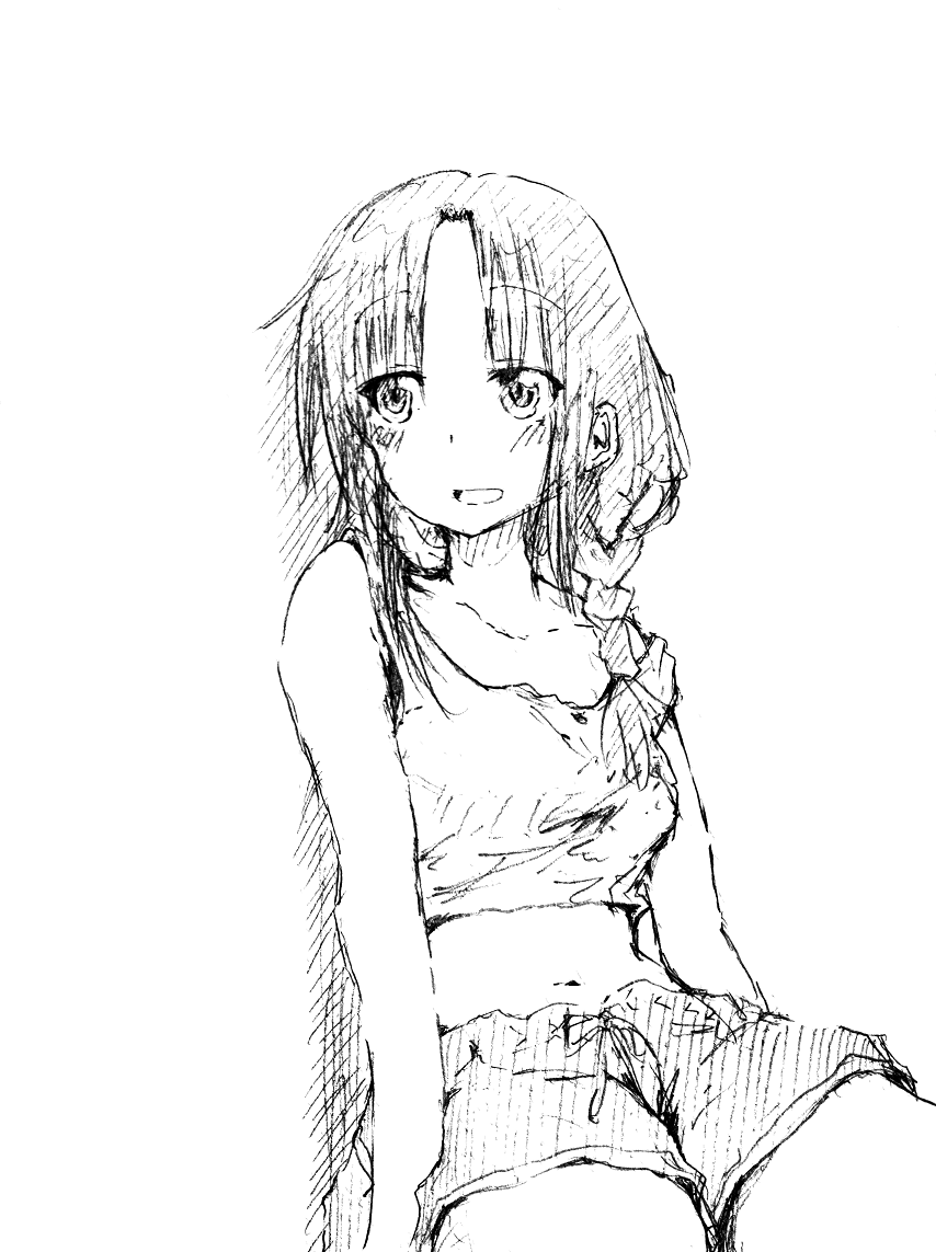 手癖30分でここまで描けるようだ。 