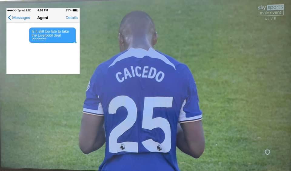 LiverpoolKKTH's tweet photo. #Caicedo https://t.co/VFVu9grQxP